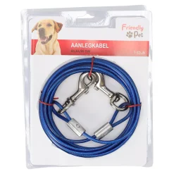 Friendly Pet Hondenriem<Aanlegkabel blauw 5m FP