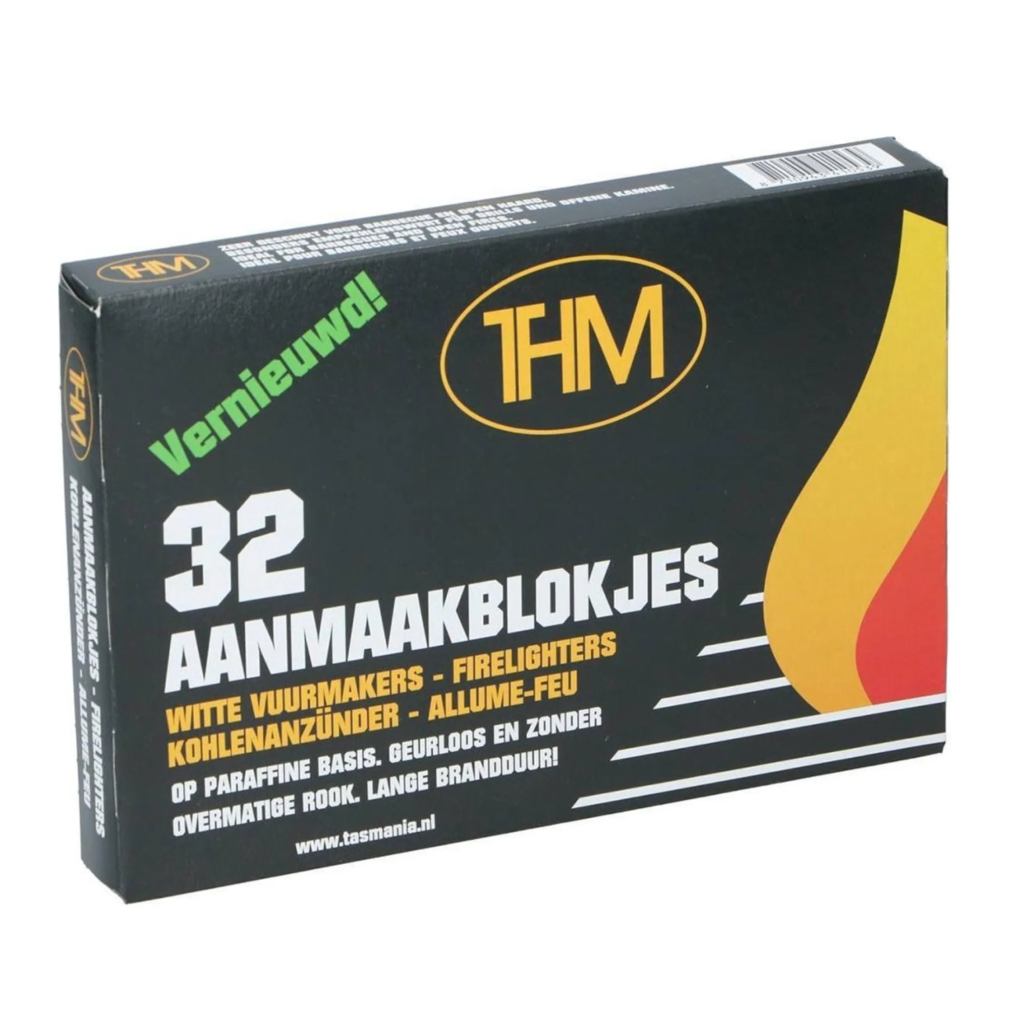 THM Houtskoolbarbecues<Aanmaakblokjes wit 32st