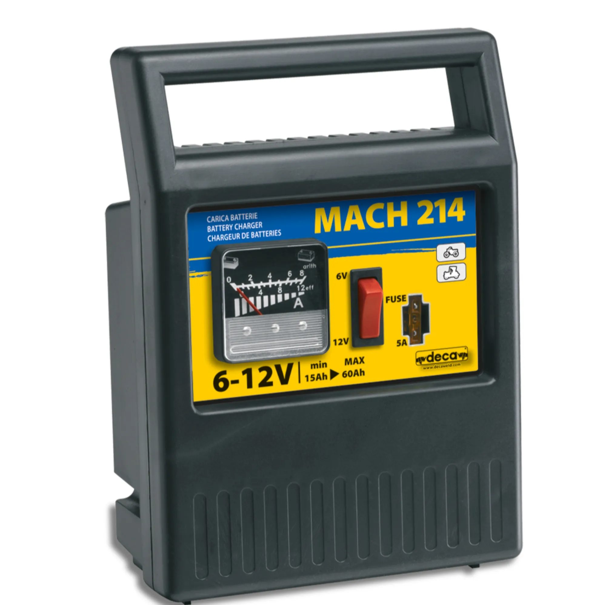 Deca Accu'S<Acculader Mach 214