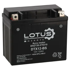 Lotus Accu'S<Accu motor 12V 12Ah DTX12-BS V2