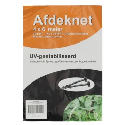 Bel Garden Vijver<Afdeknet tuin SP zwart 4x6m