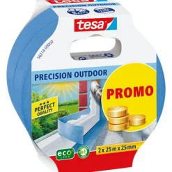 Tesa Verfspullen<Afplakband outdoor 25mmx25M 2st