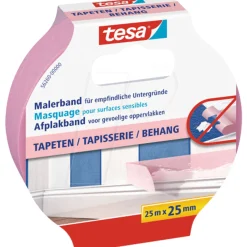 Tesa Verfspullen<Afplakband sensitive 25mmx25M