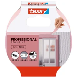 Tesa Verfspullen<Afplakband sensitive 38mmx25M
