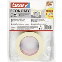 Tesa Verfspullen<Afplakband uni 30mmx50M 2st+ folie
