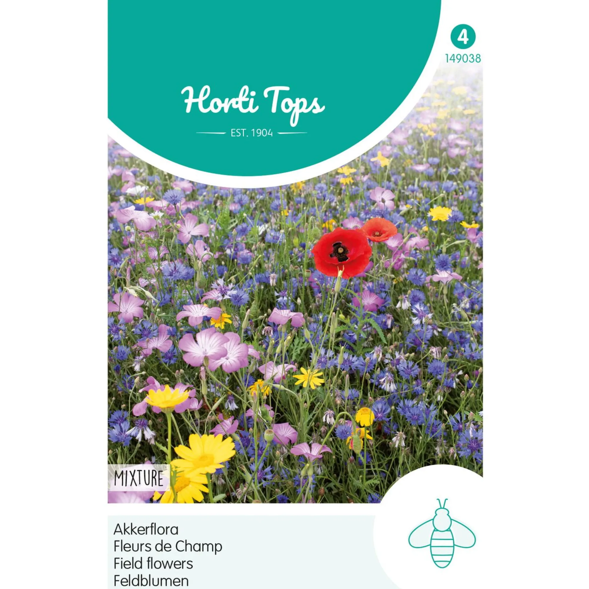 Horti Tops Moestuin<Akkerflora mix