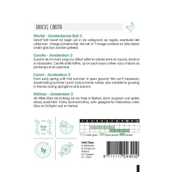 Horti Tops Moestuin<Amsterdamse Wortelen