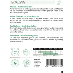 Horti Tops Moestuin<Australische gele pluksla