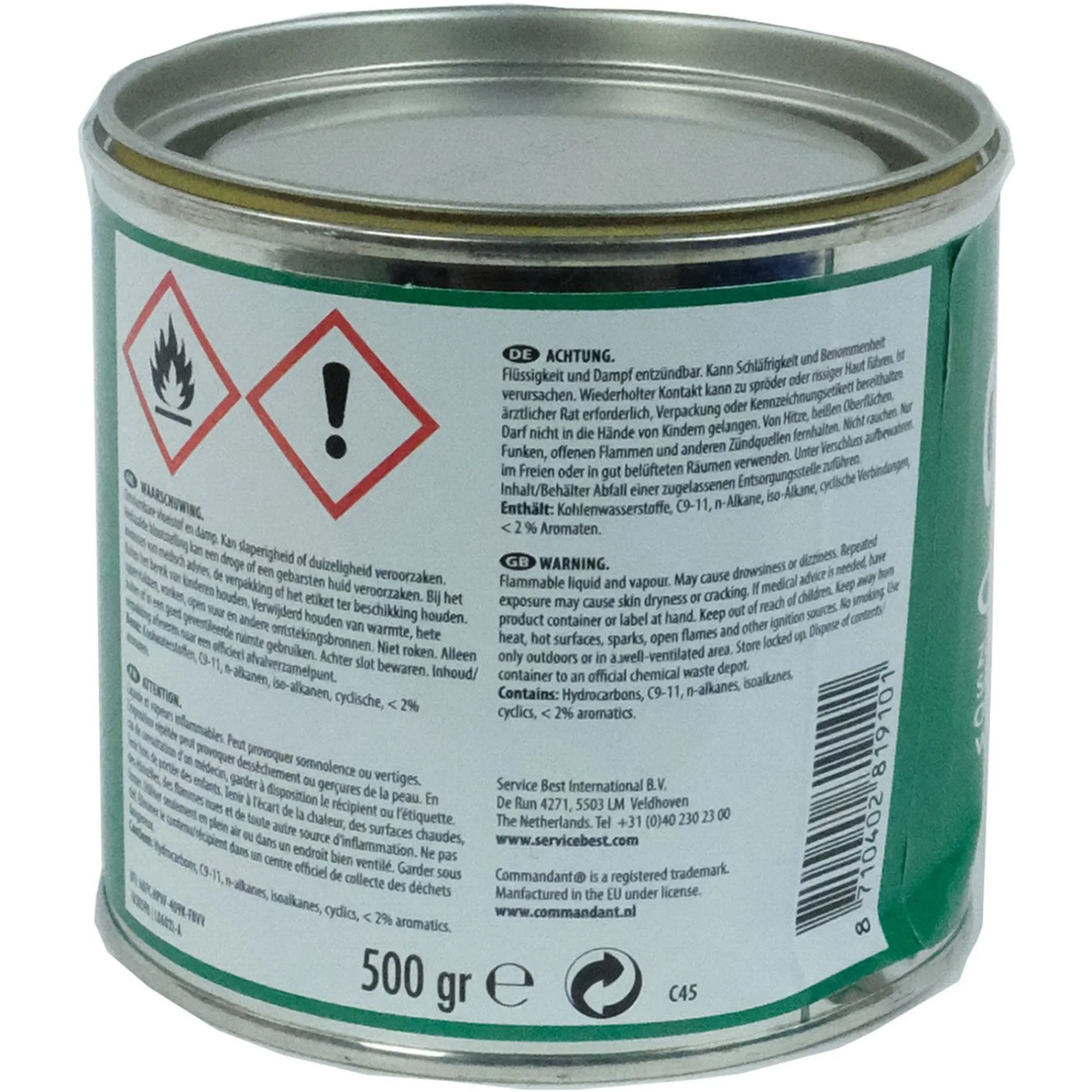 Commandant Autoreiniging En Onderhoud<Auto-cleaner 0.5 kg