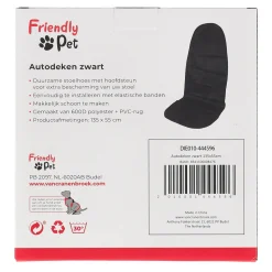 Friendly Pet Reizen Hond<Autodeken zwart 135 x 55 cm
