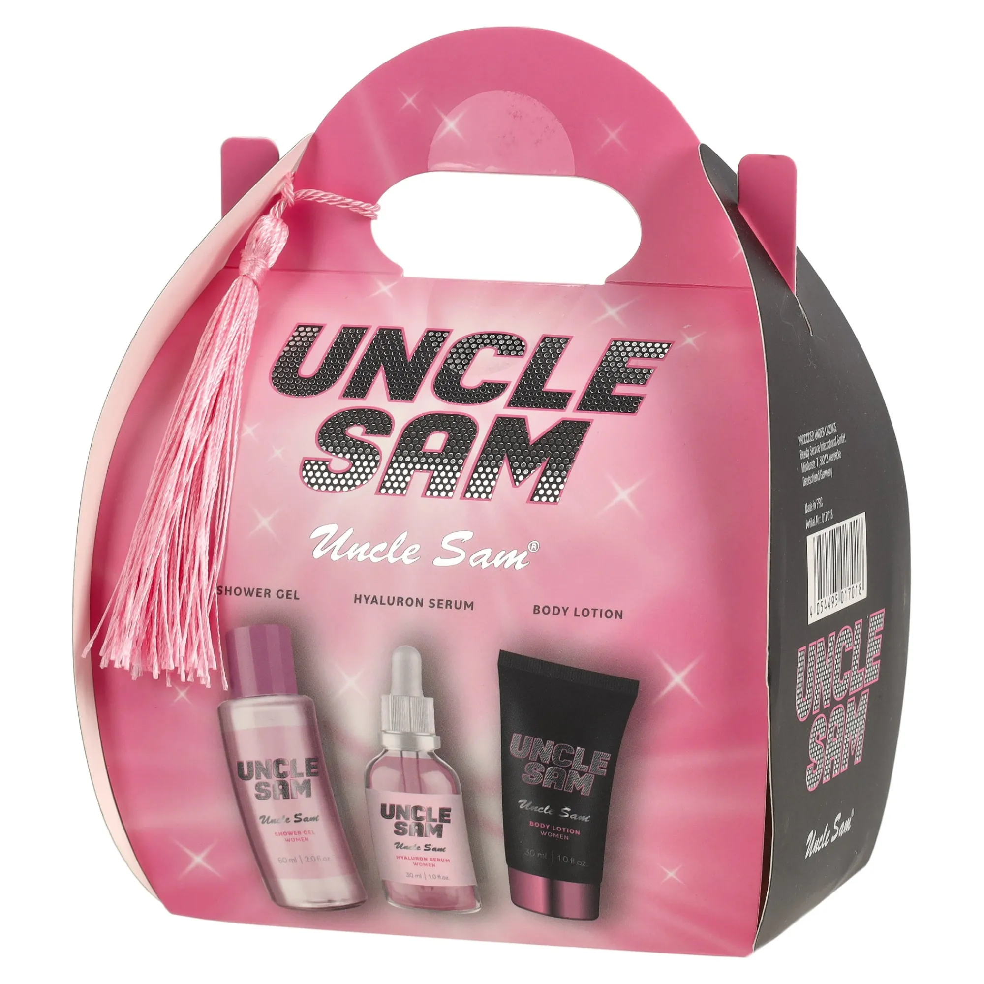 Uncle Sam Badkameraccessoires<Badverzorgingsset dames 3 stuks