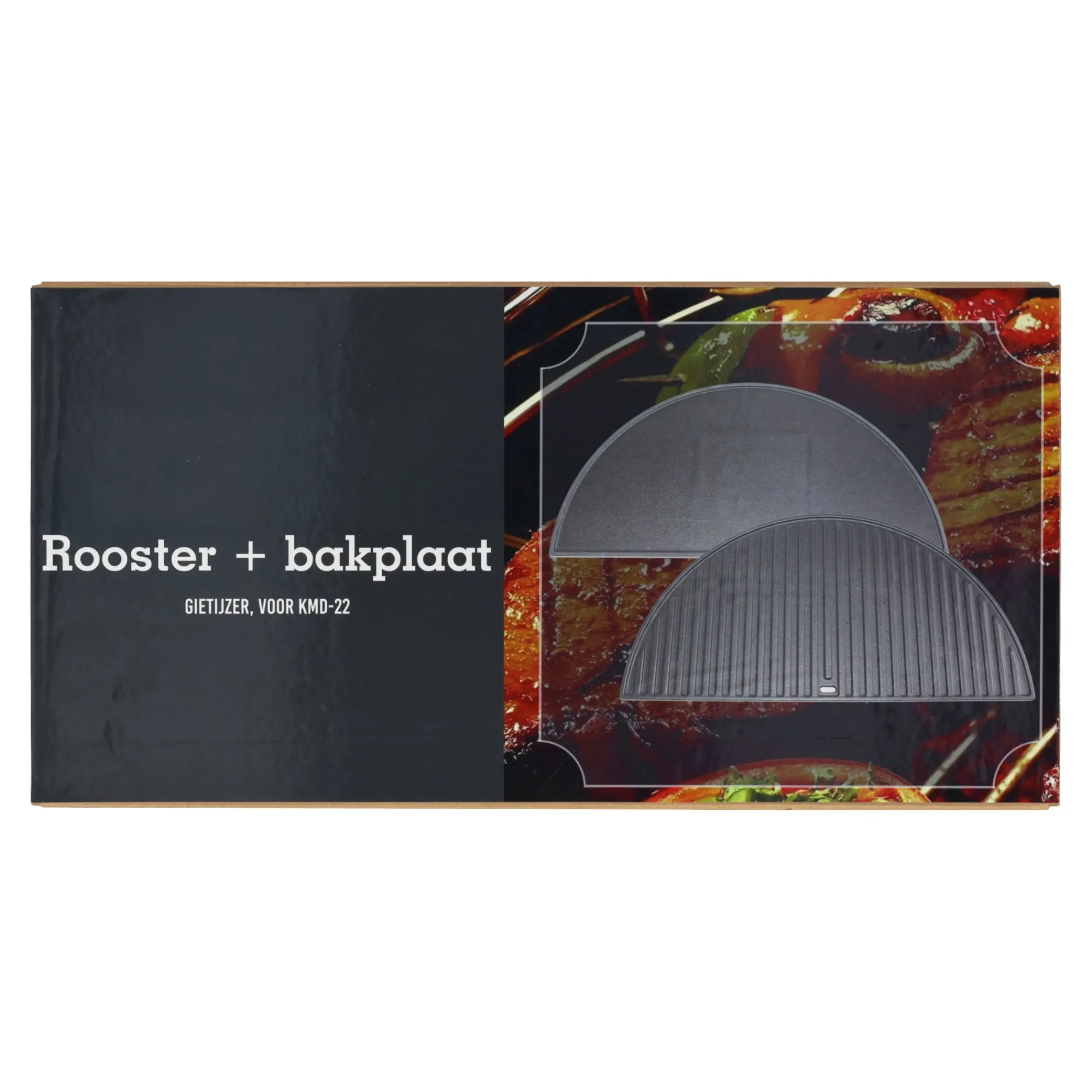 Barbecueaccessoires<Bakplaat CI KMD-22