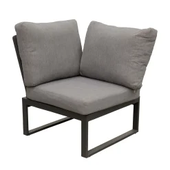 Bois le Duc Loungesets<Bank hoek Salvo Antraciet