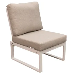 Bois le Duc Loungesets<Bank tussen Foxton wit met kussens