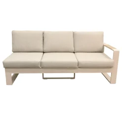 Bois le Duc Loungesets<Bank 3-zit links Malviza latte met kussens