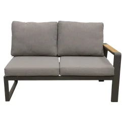 Bois le Duc Loungesets<Bank 2-zit links Salvo Antraciet