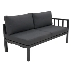 Bois le Duc Loungesets<Bank 2-zit links Trento Antraciet