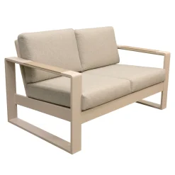 Bois le Duc Loungesets<Bank 2-zit Malviza latte met kussens