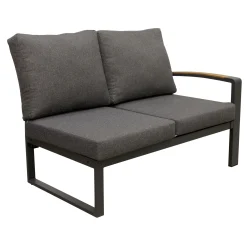 Bois le Duc Loungesets<Bank 2-zit rechts Foxton Antraciet