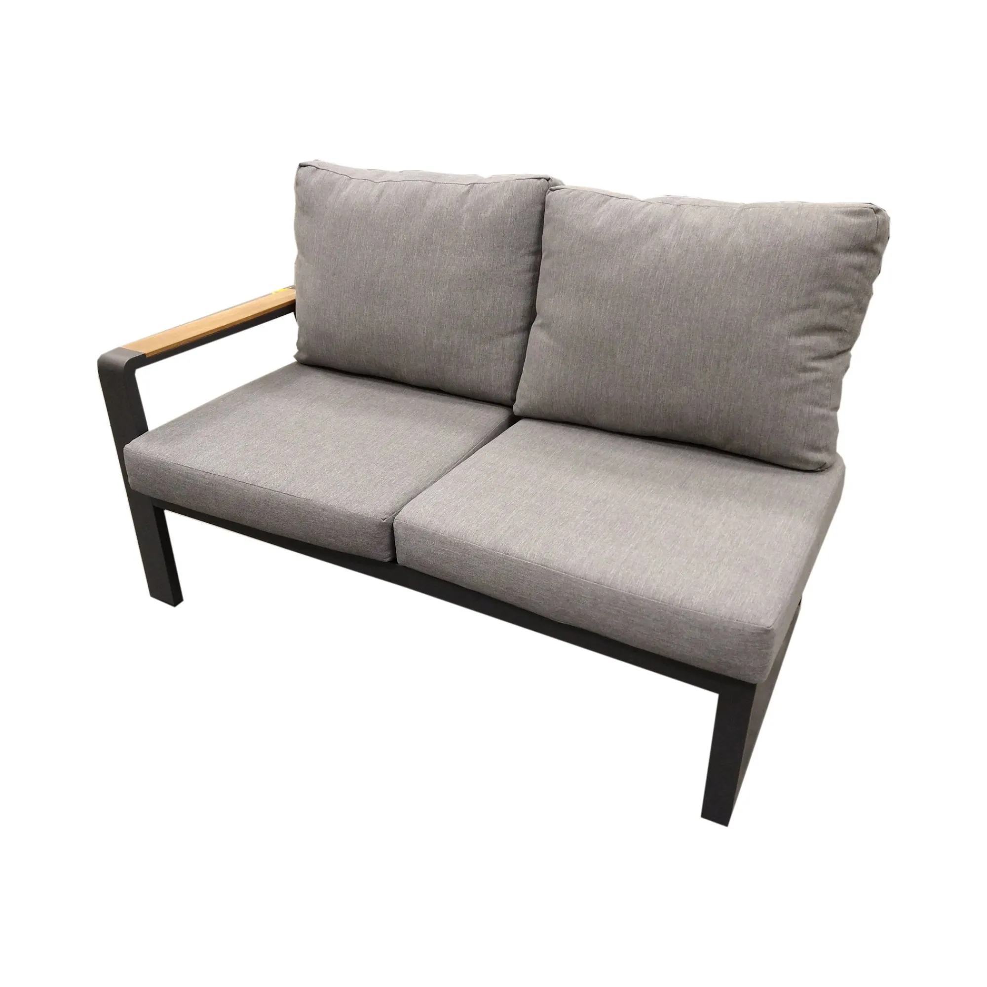 Bois le Duc Loungesets<Bank 2-zit rechts Salvo Antraciet