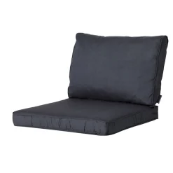 Madison Tuinkussens<Basic black A052 lounge soft 60x40 rug