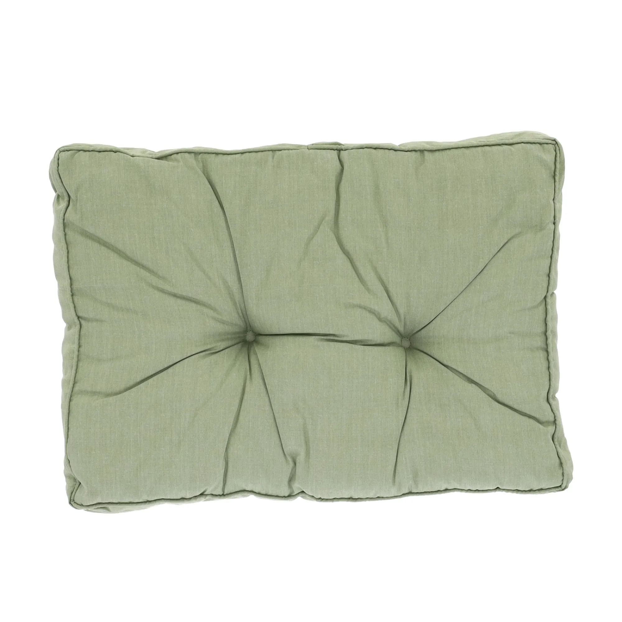 Madison Tuinkussens<Basic green lounge rugkussen 73x40