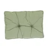 Madison Tuinkussens<Basic green lounge rugkussen 60x40