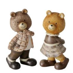 Boltze home Woondecoratie|Kerstdecoratie<Beeld beer Henry 15cm
