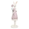 O'malley Pasen<Beeld konijn roze 26cm