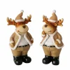 Boltze home Kerstdecoratie<Beeld rendier Basty 12cm