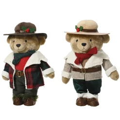 Decoris Kerstdecoratie<Beer 31cm