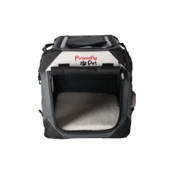 Friendly Pet Hondenbench<Bench smart luxe grijs 49x34x35cm