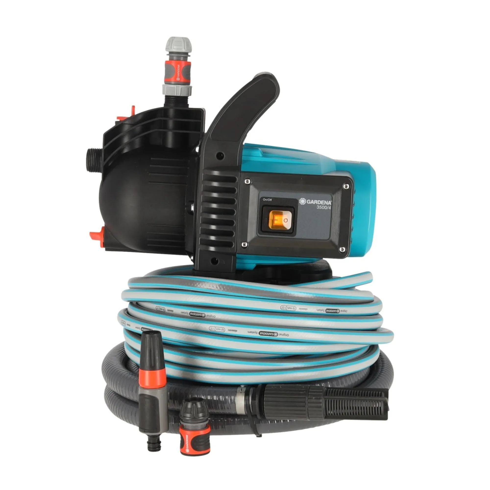 Gardena Pompen En Sproeien<Beregeningspomp 3500/4 +slangen