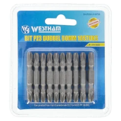 Westham Toebehoren Elektrisch Gereedschap<Bit Pz3 dubbel 50 mm 10st