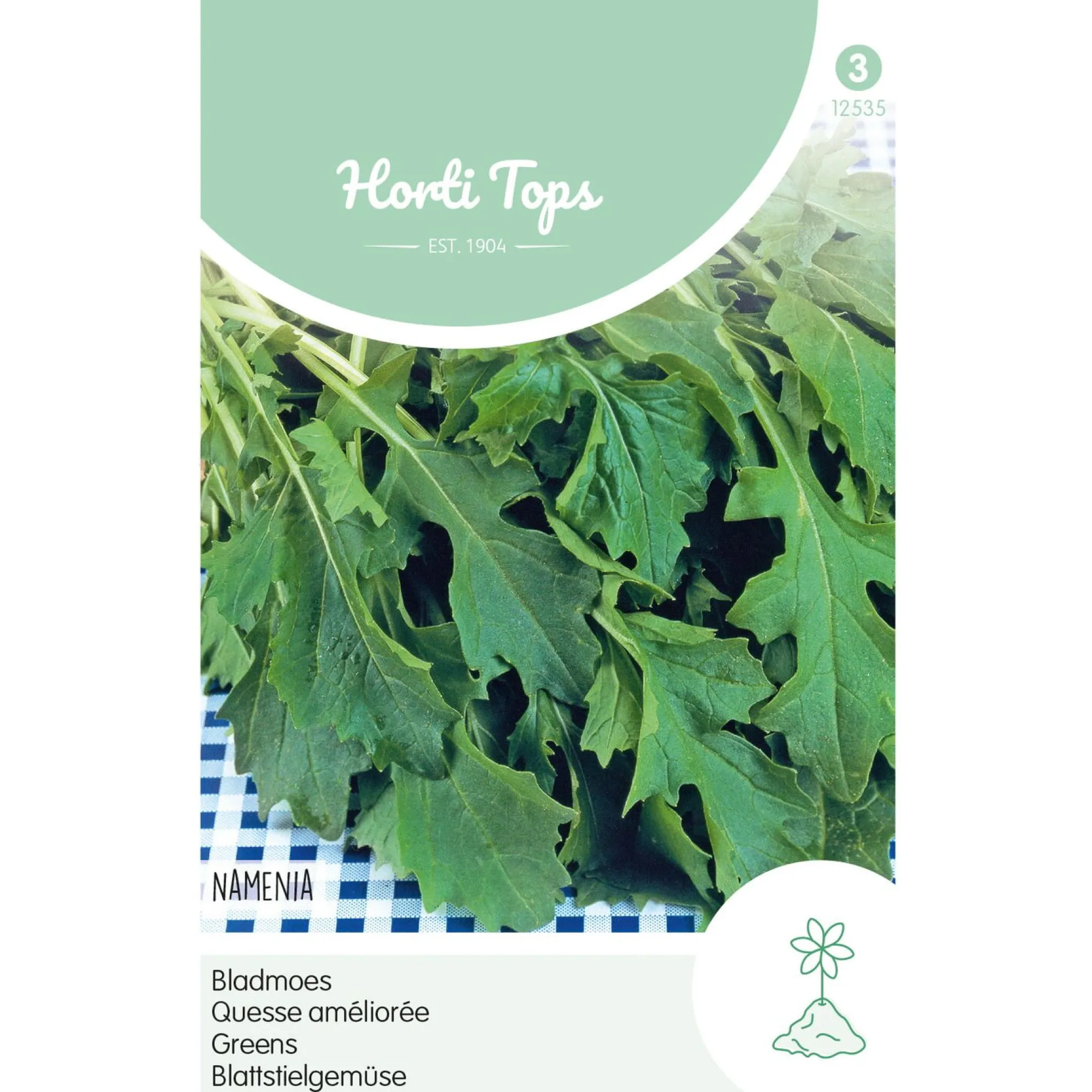 Horti Tops Moestuin<Bladmoes Namenia zaad