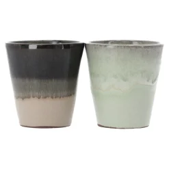 Vazen En Potten<Bloempot terra 8 cm 5 assorti