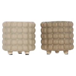 Natural Collections Tuindecoratie<Bloempot 10 x 10 cm 3 assorti