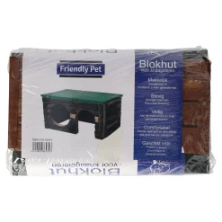 Friendly Pet Kooien En Hokken Knaagdier<Blokhut hout large