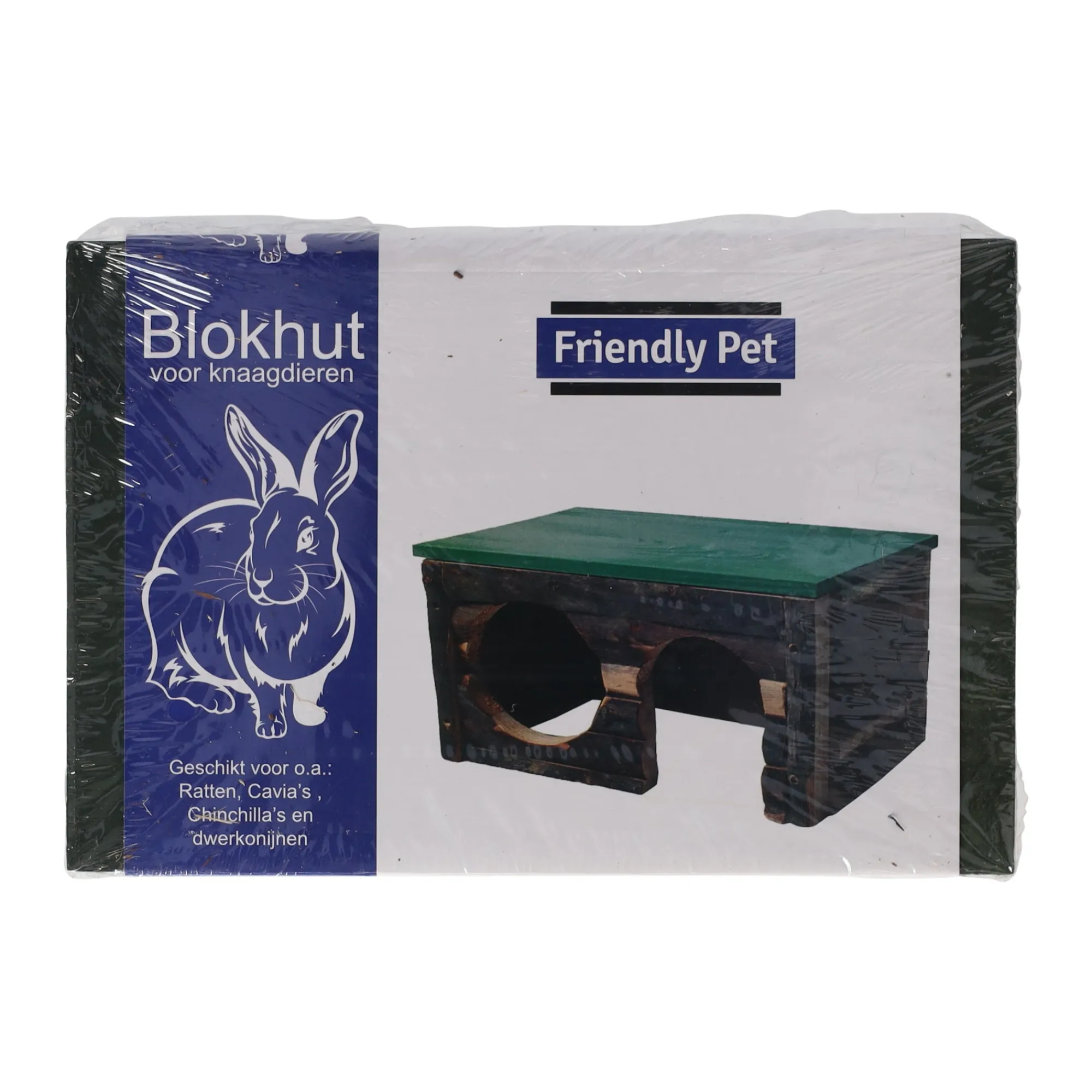 Friendly Pet Kooien En Hokken Knaagdier<Blokhut hout medium