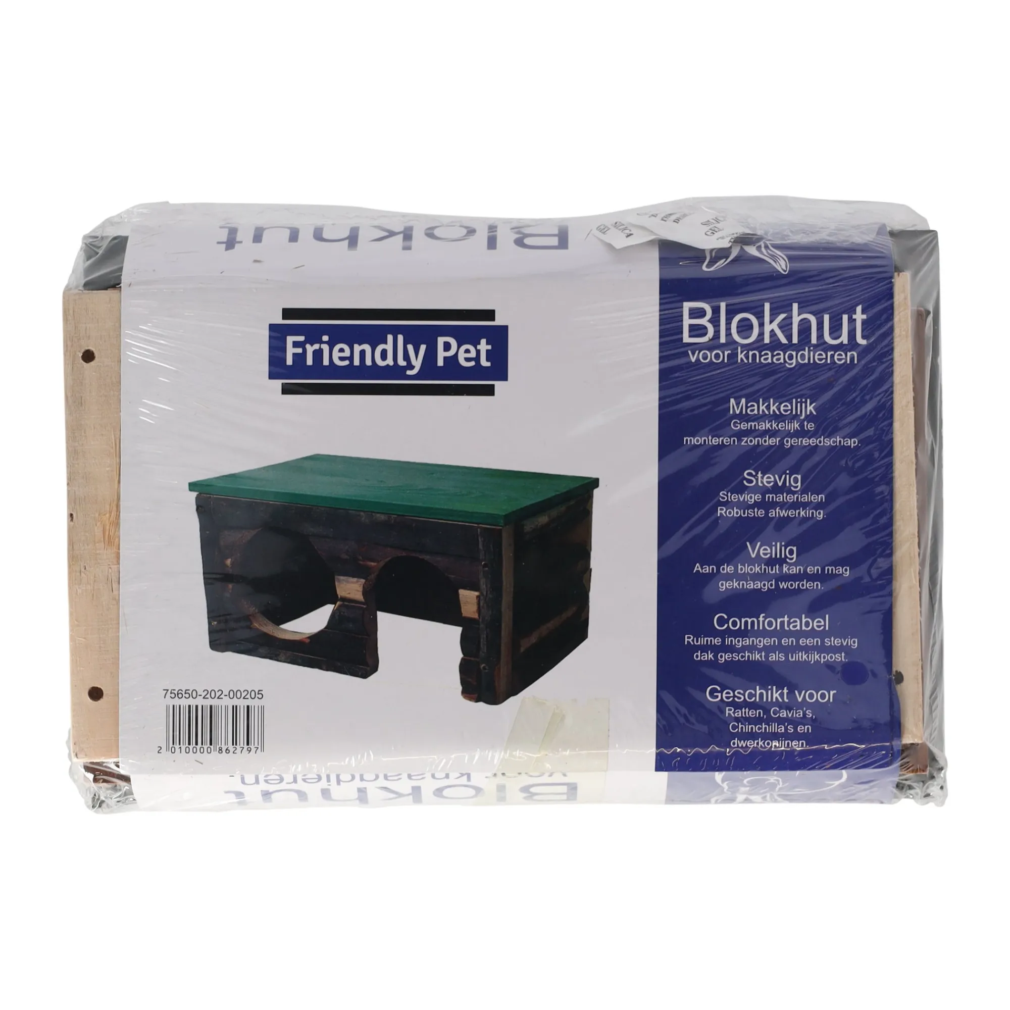 Friendly Pet Kooien En Hokken Knaagdier<Blokhut hout medium