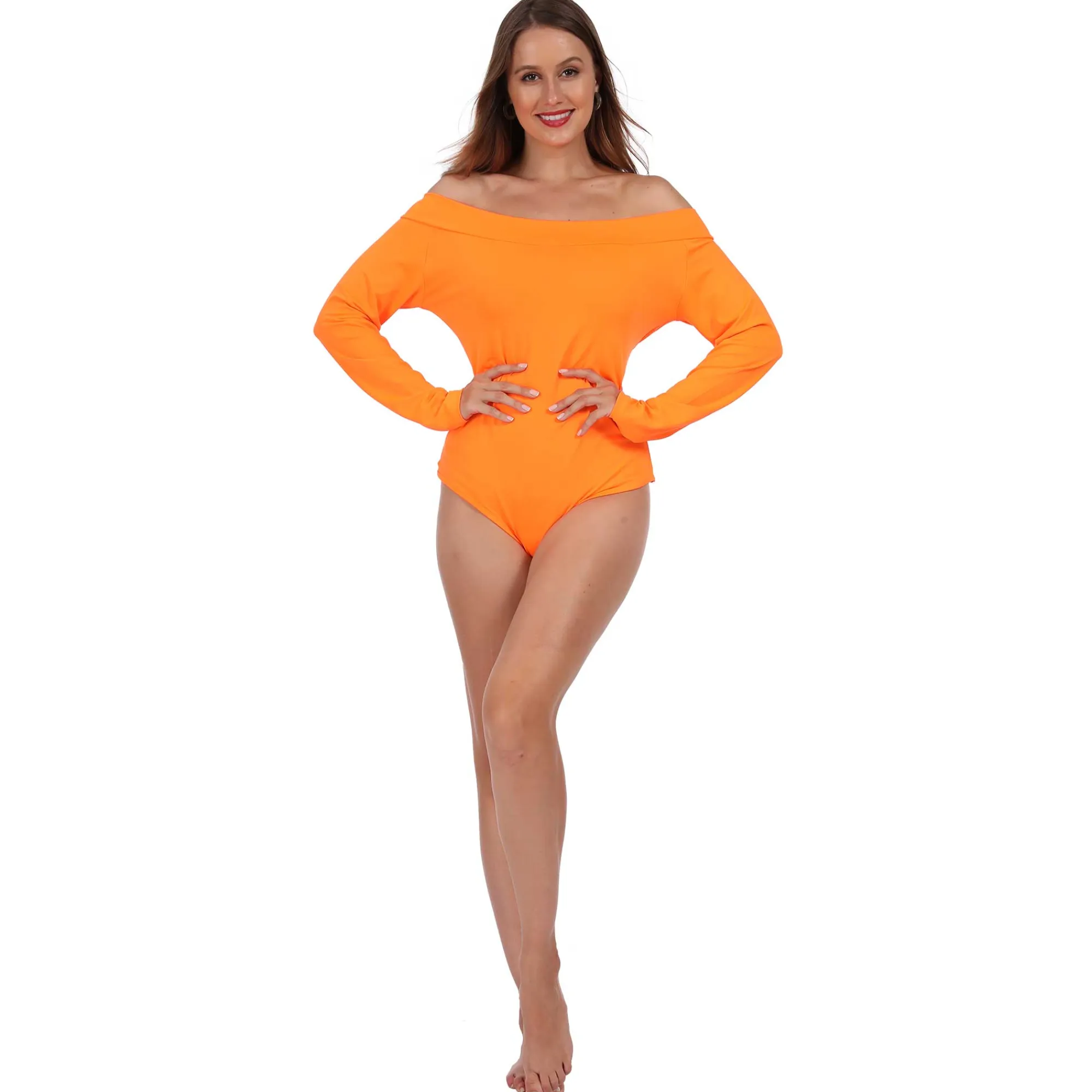 Van Cranenbroek Dameskostuums<Bodysuit dames neon