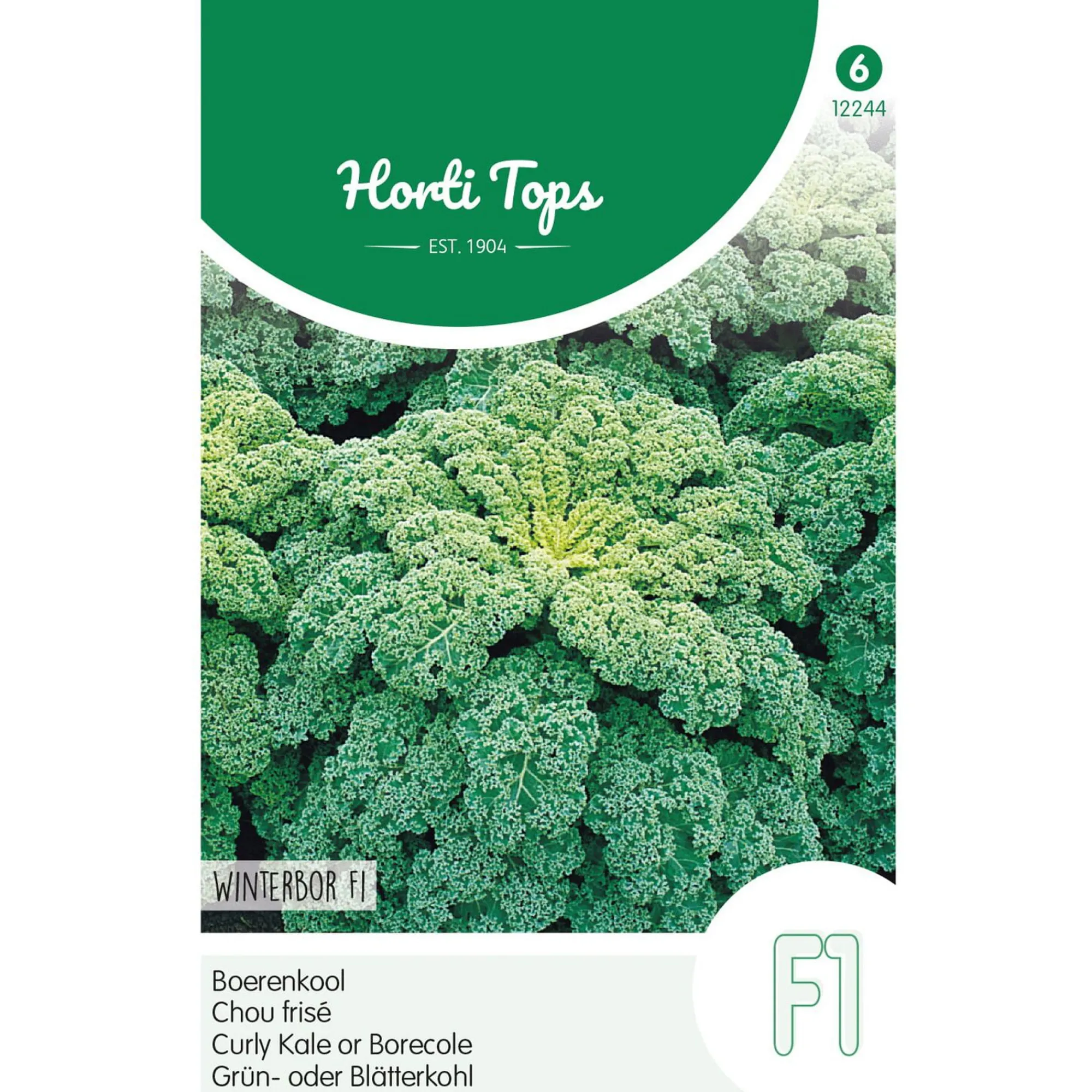 Horti Tops Moestuin<Boerenkool winterbor F1