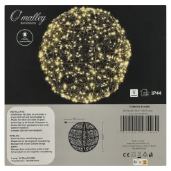 O'malley Kerstdecoratie|Kerstverlichting<Bol Quebec 50cm 720LED