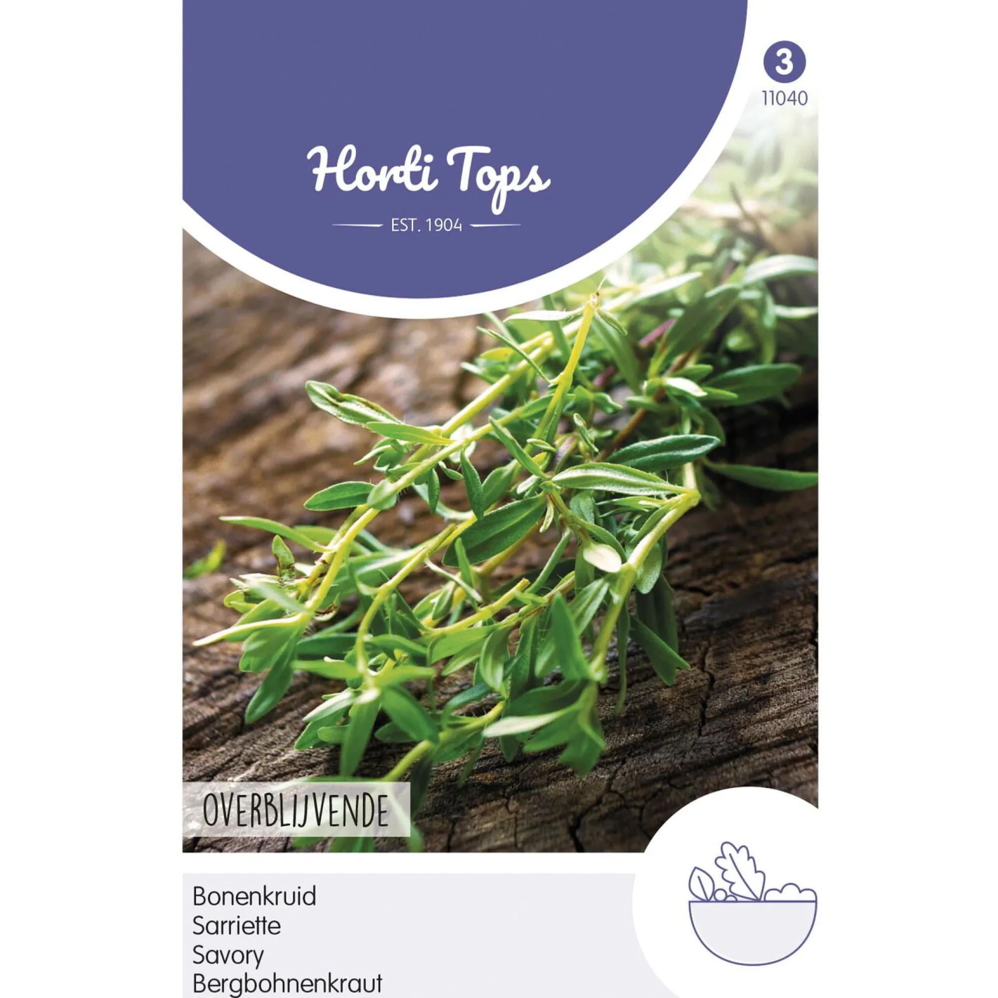 Horti Tops Moestuin<Bonenkruid zaad