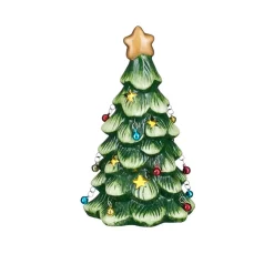Mica Decorations Kerstdecoratie<Boom deco groen LED 18 cm