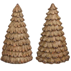 Mica Decorations Kerstdecoratie<Boom deco hout 16 cm