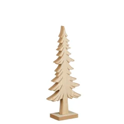 Mica Decorations Kerstdecoratie<Boom deco hout 35 cm