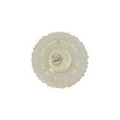 Mica Decorations Koken & Tafelen<Bord glas bloem 12 cm 3 assorti