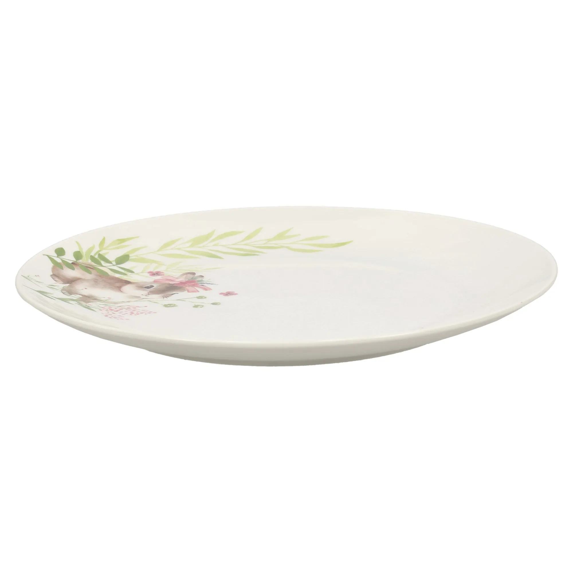 O'malley Pasen<Bord konijn groen 26 cm
