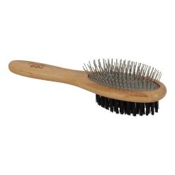 Friendly Pet Hondenverzorging<Borstel huisdier tweezijdig bamboo FP